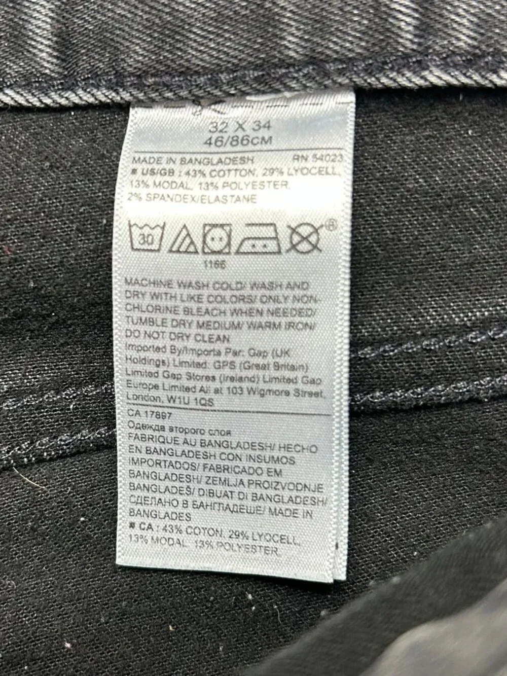 Banana Republic Traveler Jeans Mens Slim Fit Straight 32x34 Denim Charcoal